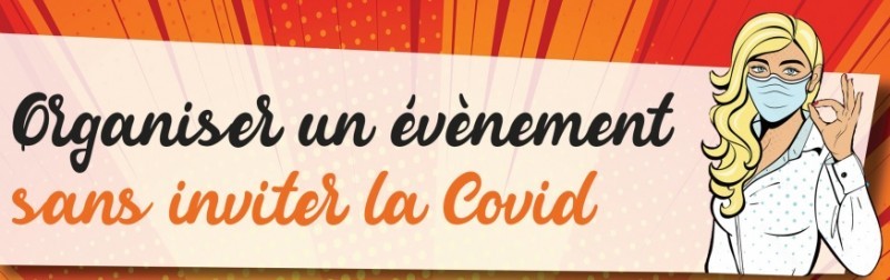 COVID: mesures à respecter lors d’événements.